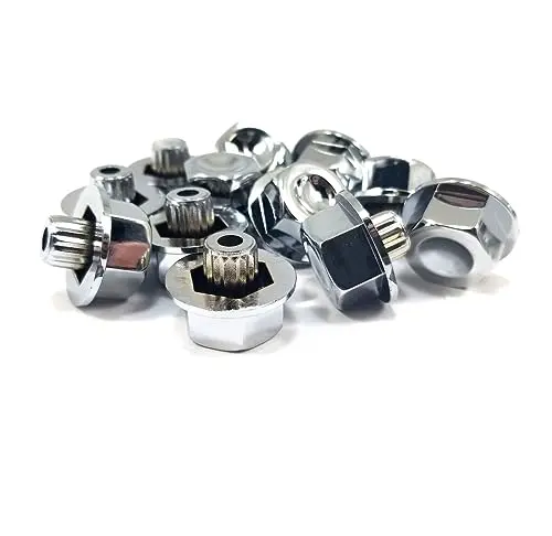 Set Of 10 X D40 Wheel Decorative Chrome Rivets Bolts For Kmc Xd Series Xd795 Hoss 1