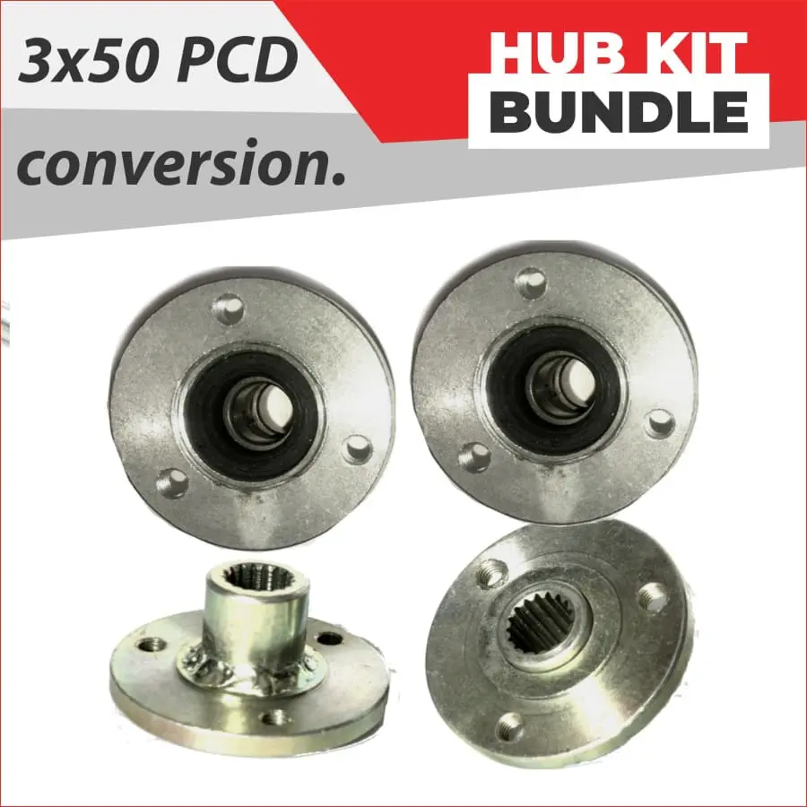 Set (X4)  Wheel Hubs - Slick Conversion 1