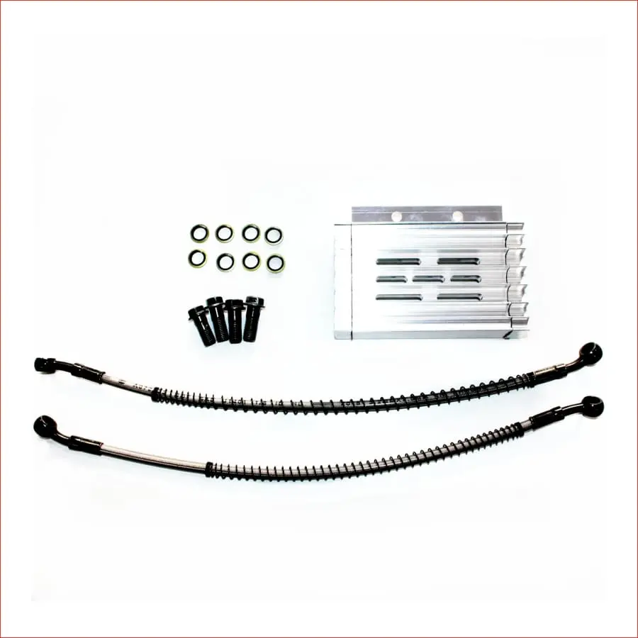 Silver Cnc Engine Oil Cooler Kit Radiator 140Cc 150Cc 1