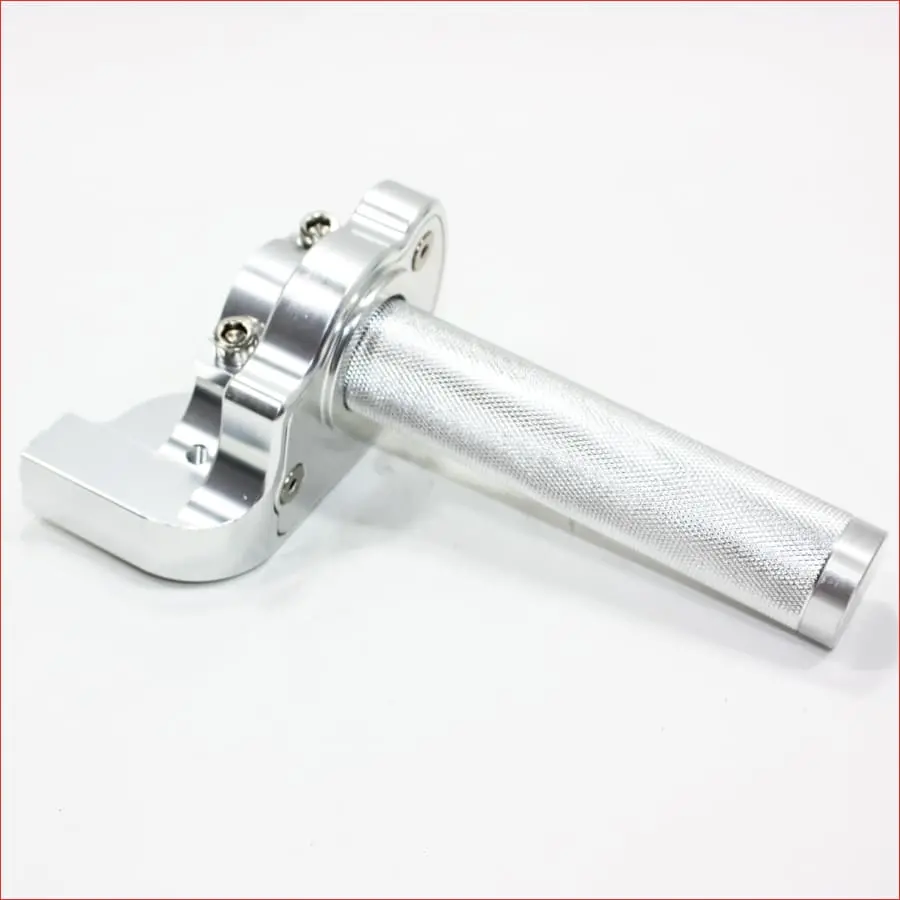 Silver Cnc Quarter Turn Quick Twist Throttle Housing 1