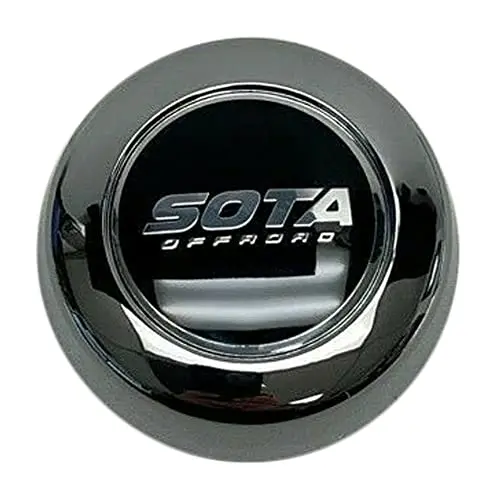 Sota Offroad Chrome Snap In Wheel Center Cap A608f-2 1