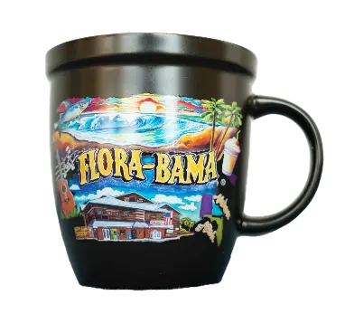 Flora-Bama Chalk Art Coffee Mug 1