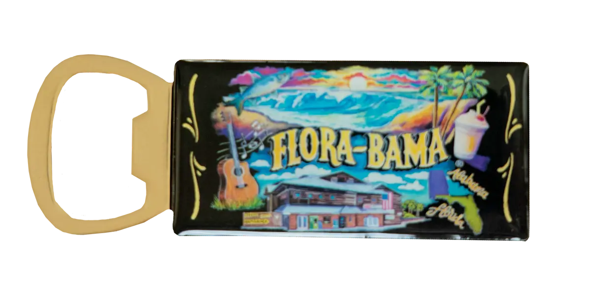 Flora-Bama Bottle Opener Chalk Art 1