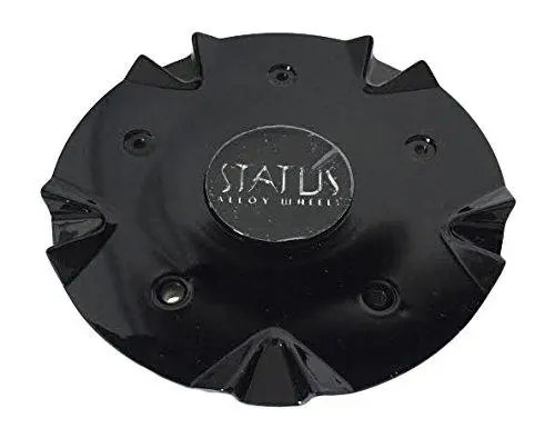 Status Dynasty S802 Wheels C515301cap-S802 515301Cap-S802 Black Wheel Center Cap 1