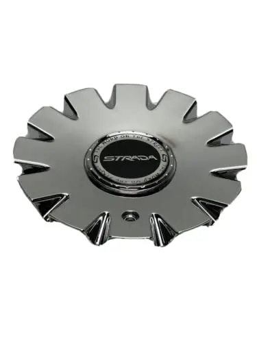 Strada Chrome Wheel Center C-1093-4 C-Stra-1 1