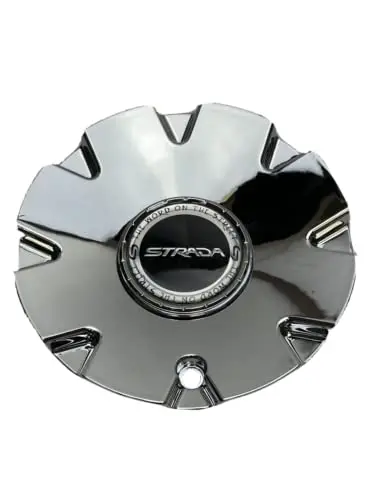 Strada Chrome Wheel Center Cap C-863-4 C-Stra-1 1
