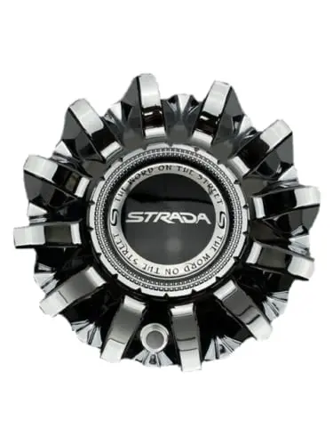 Strada Chrome Wheel Center Cap Cs420-C2p Sj912-12 1