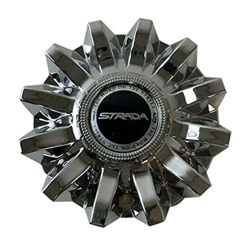 Strada Corona Wheels Cs420-C1p Sj912-10 Chrome Wheel Center Cap 1