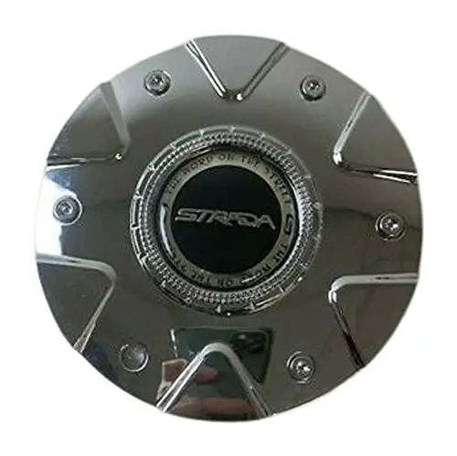 Strada Dolce Wheels S19 62322295F-1 Chrome Wheel Center Cap 1