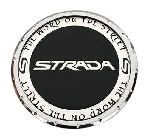 Strada Wheels 81192085F-1 Pd-Cap-Strada Chrome Wheel Center Cap 1
