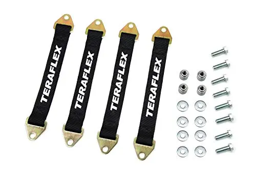 Teraflex 4853100 Jk Front And Rear Limit Strap Kit With Mounting Hardware 1