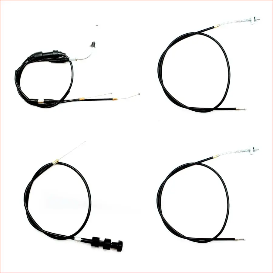 Throttle Choke Drum Brake Cable Line Yamaha Peewee 1