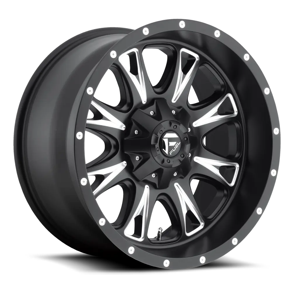 Fuel Throttle [ D513 ] - Matte Black And Milled 1