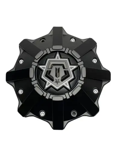 Tis Matte Black Wheel Center Cap 6056B212 S1209-08 1849L212 Ht-005-77 1