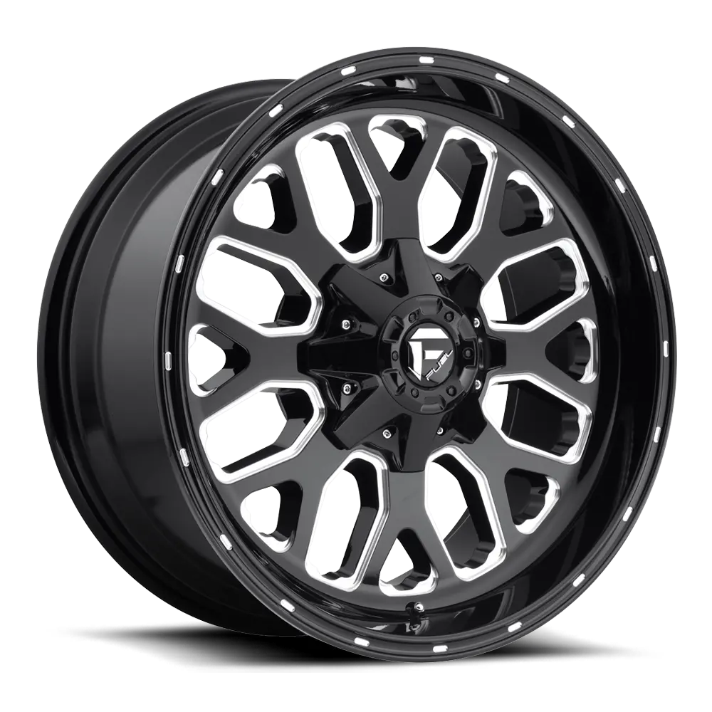 Fuel Titan [ D588 ] - Black And Milled 1