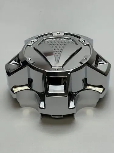 Toyota T-Force Chrome 5 Lug Snap In Wheel Center Cap 89-9601Sb 1236S01 S1604-01 2