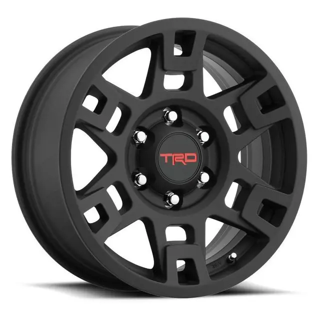 Genuine Toyota Trd Pro Wheels 17X7 Oem Matte Black 1
