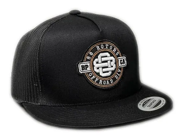 88 Rotors Offroad Bp Ca Edition Trucker Snapback Hat 1