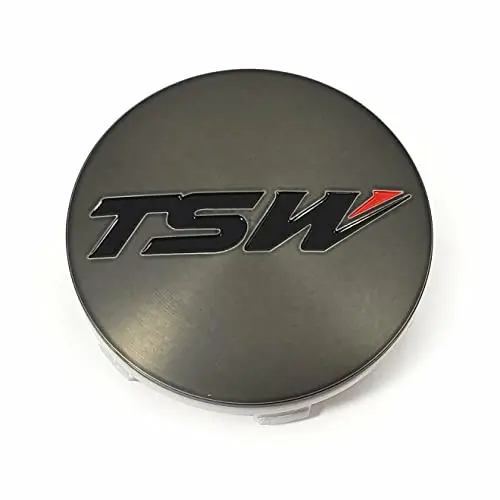 Tsw Alloy Wheels Pc-G18 Pscg18tsw1frw1 Dark Tint Black Center Cap 5 Lug Mechanica Nurburgring Paddock Ascent 1