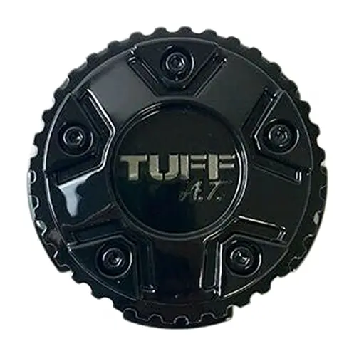 Tuff A.T 2321L128 Gloss Black Wheel Center Cap 1
