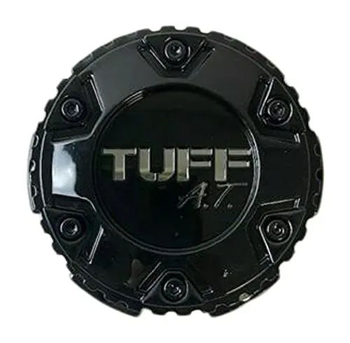 Tuff A.T. 2321L133 Gloss Black Wheel Center Cap 1
