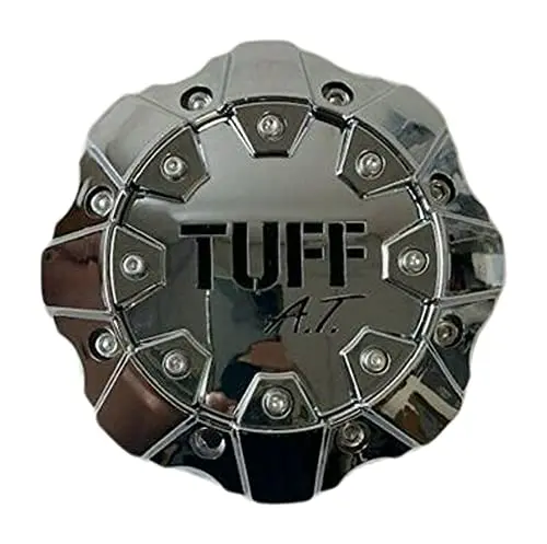 Tuff A.T C809301-2 T01 C809301-2Cap Chrome Wheel Center Cap 1
