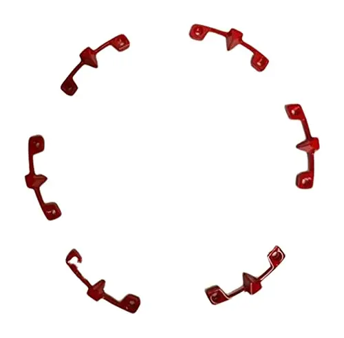Tuff A.T. T01 Red 16 Inch Wheel Inserts Set Of 6 1
