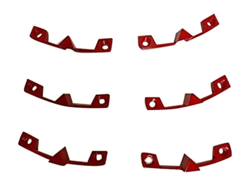 Tuff A.T. T01 Red 20 Inch Wheel Inserts Set Of 6 61192090 1