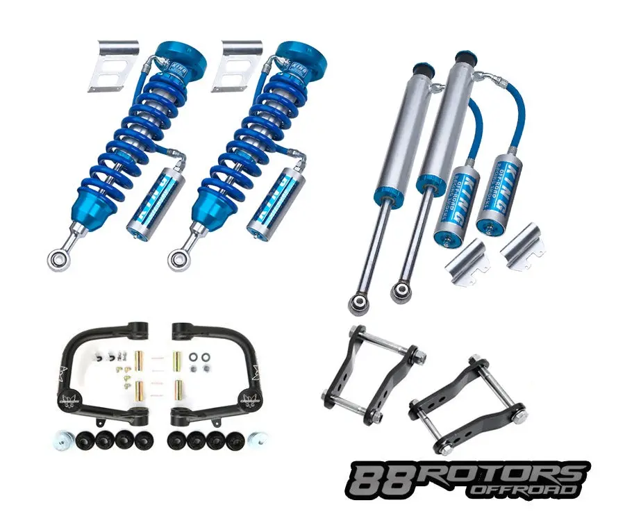 07-21 Toyota Tundra King 2.5 Coilovers/Shocks, Camburg Tubular X-Joint Uca, Lift Shackles 1