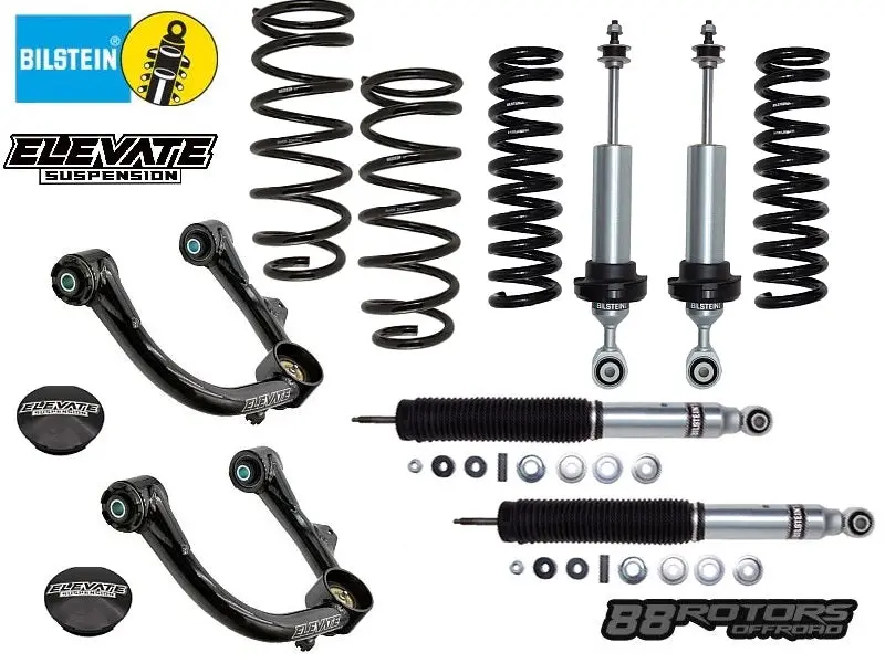 22-26 Toyota Tundra 6112 & 5100/6100 Shocks & Springs, Uca Option 2