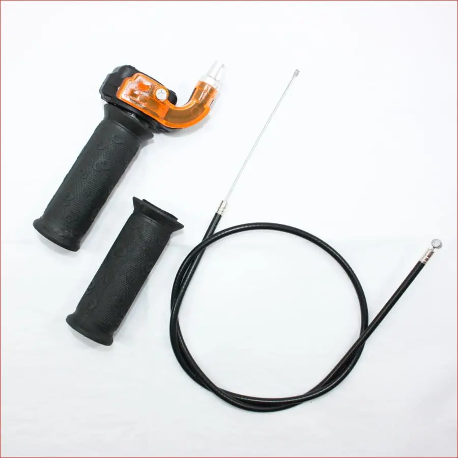 Twist Throttle Accelerator Grip + Throttle Cable 49Cc 1