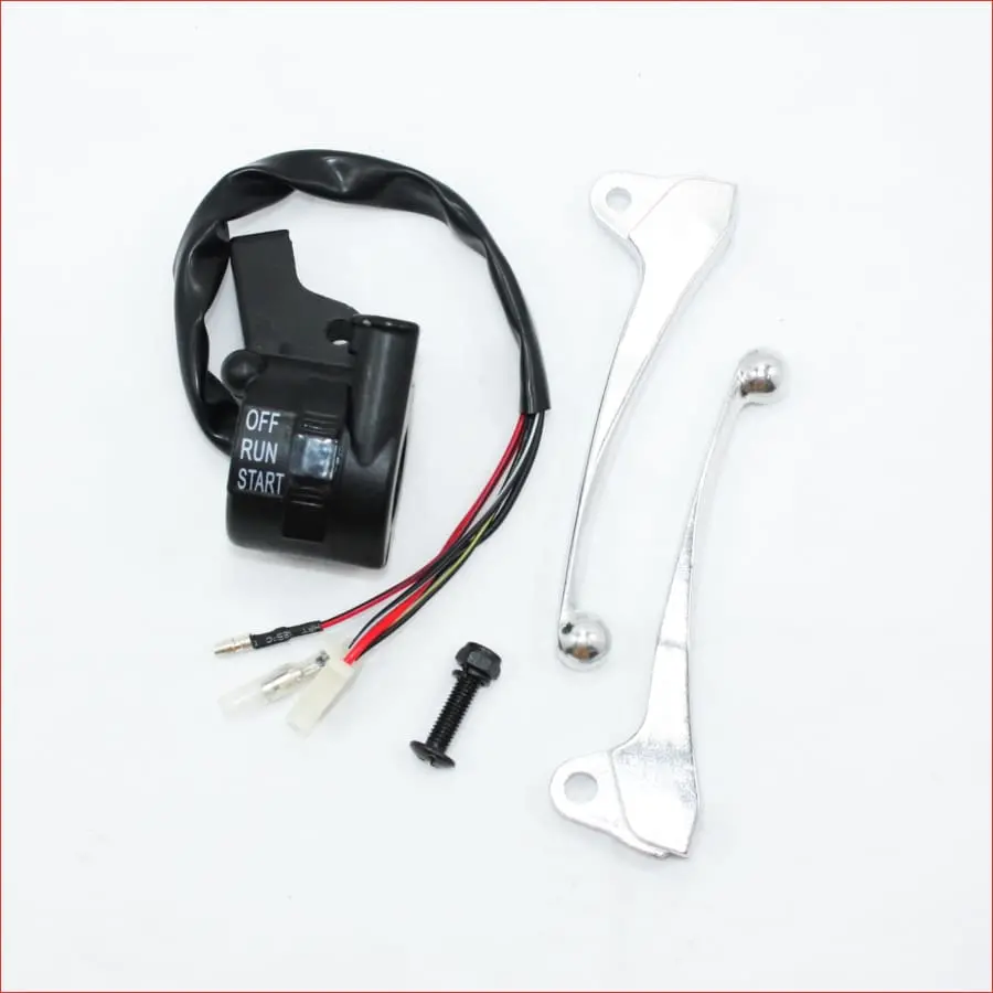 Twist Throttle Housing Switch Brake Levers Yamaha Pw50 1