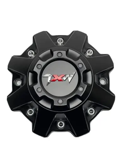 Txw Satin Black Wheel Center Cap Er018 1