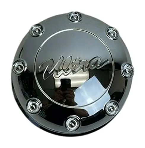 Ultra Chrome Push Thru Wheel Center Cap A89-8113 80181660F-1 1