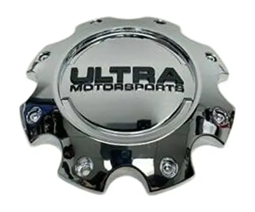 Ultra Motorsports Chrome Wheel Center Cap 81201765F-1 A89-9799Fc 1