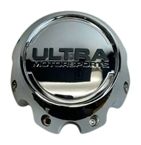 Ultra Motorsports Chrome Wheel Center Cap 81211765F-1 A89-9799Rc 1