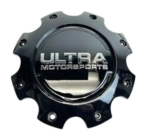 Ultra Motorsports Gloss Black Wheel Center Cap 81201765F-5 A89-9799Fbk 1