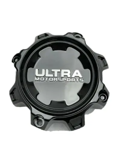Ultra Motorsports Gloss Black Wheel Center Cap 89-0081 A89-8908 A89-8901 1