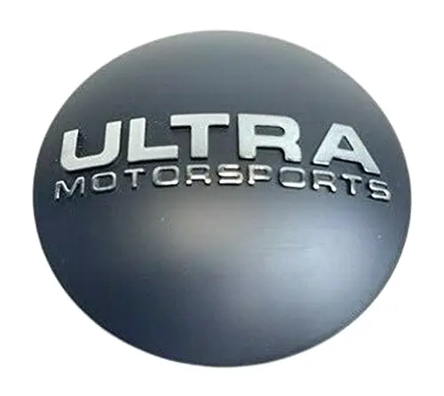 Ultra Motorsports Matte Black Snap In Wheel Center Cap 73081780F-1 A89-9450Sb 1