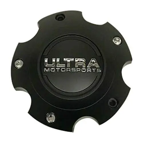 Ultra Motorsports Matte Black Wheel Center Cap 89-9750 C812201 1