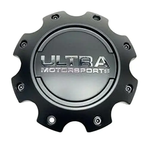 Ultra Motorsports Satin Black Center Cap 81201765F-2 81201765F-1 A89-9799Fsb 1