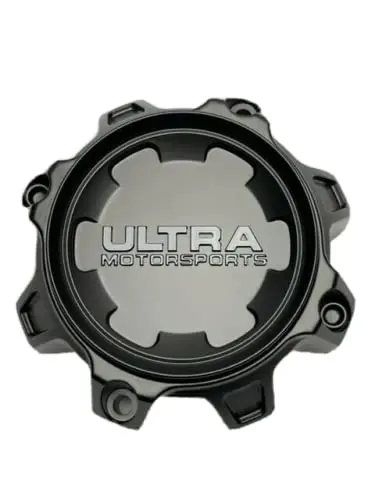 Ultra Motorsports Satin Black Wheel Center Cap 89-0081 A89-8908 A89-8901 1