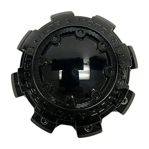 Ultra Wheel Gauntlet Goliath Mammoth Gloss Black Center Cap 89-9879 C800806 1