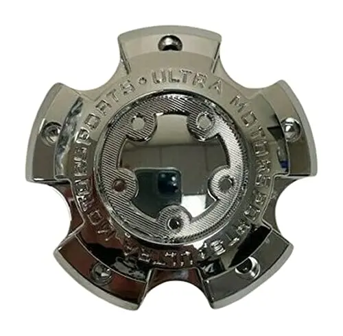 Ultra Wheels 5X135 5X5 5 Lug Chrome Center Cap 89-9855 1