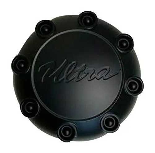 Ultra Wheels 89-8114 C800901 Matte Black Wheel Center Cap 1