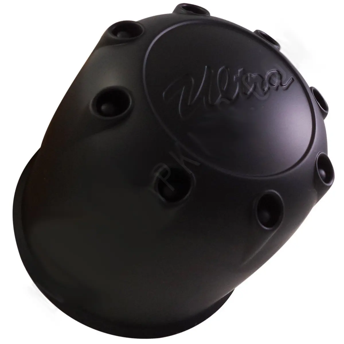 Ultra Wheels Flat Black Custom Wheel Center Cap # 89-8125 (1 Cap) 1
