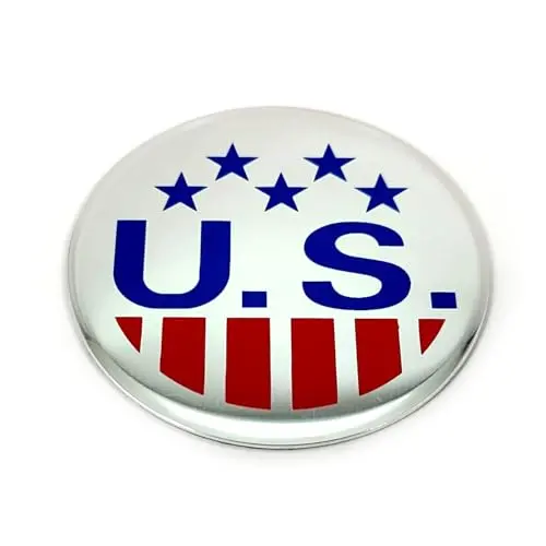 Us Mags 2 Inch Aluminum Logo Replacement For 83 85 1002-21A 1