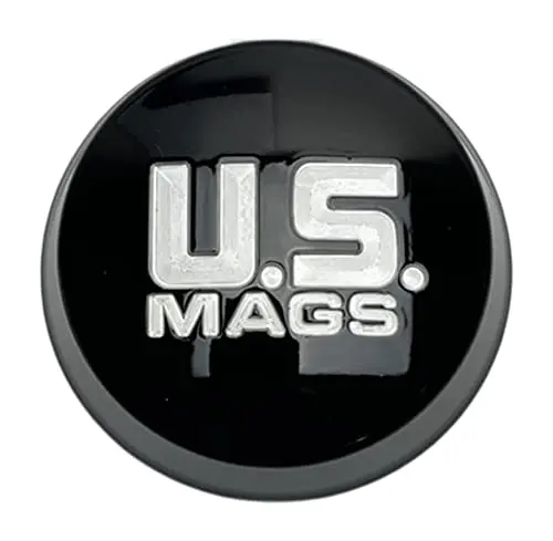 U.S. Mags Wheels 1014-09-06Gb Gloss Black Center Cap 1