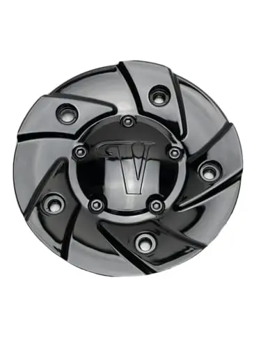 Velocity Gloss Black Wheel Center Cap 338-2 Sj711-20 1