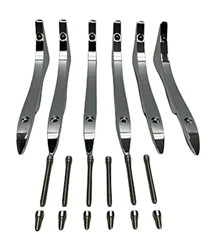 Viscera 778 26 Inch Chrome Inserts Set (6 Pcs) Emr0778-2695-Zst 1